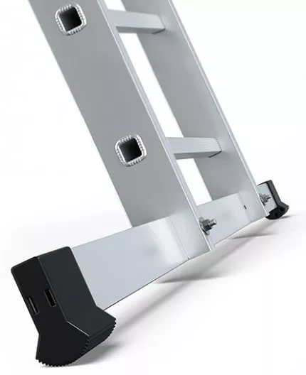 Scara aluminiu DraBest 1 x 12 trepte, 150 kg sarcina suportata