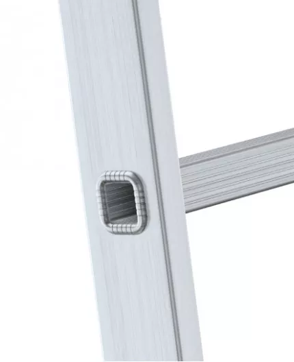 Scara aluminiu DraBest 1 x 14 trepte, 150 kg sarcina suportata