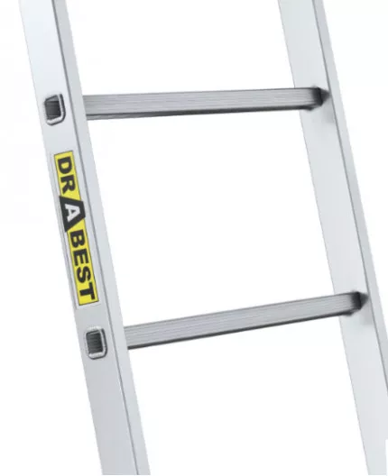 Scara aluminiu DraBest 1 x 14 trepte, 150 kg sarcina suportata