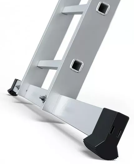 Scara aluminiu DraBest 3 x 16 trepte, 150 kg sarcina suportata