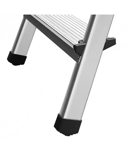 Scara dubla aluminiu DraBest  2 x 2 trepte, 125 kg sarcina suportata