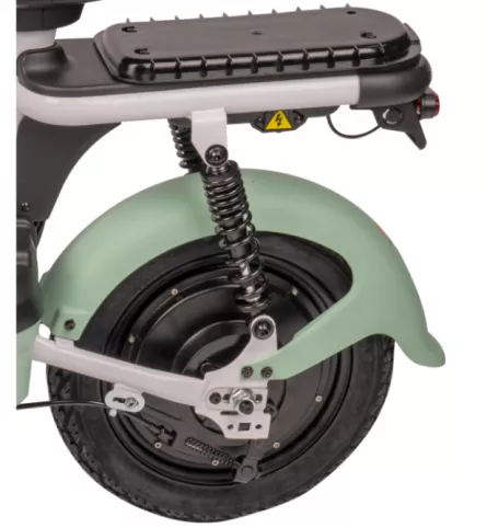Scuter electric Evotools SC350, 350 W, autonomie 32 km, verde