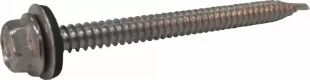 Clema L Feet Plus cu accesorii inox, pentru acoperis tabla, set 10 buc MF0020-86220
