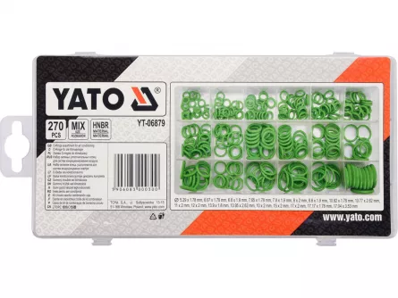 Set 270 de garnituri pentru aer conditionat, Yato YT-06879