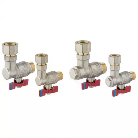 Set 4 robineti centrala ZK2F1520, pentru centrale termice combi