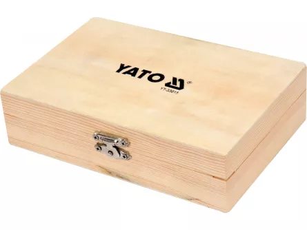 Set 5 freze pentru lemn, dimensiuni 15-35 mm, Yato YT-33015