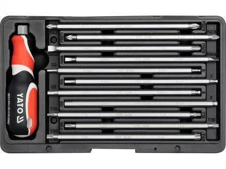 Set de surubelnite cu cap dublu, Yato YT-2797