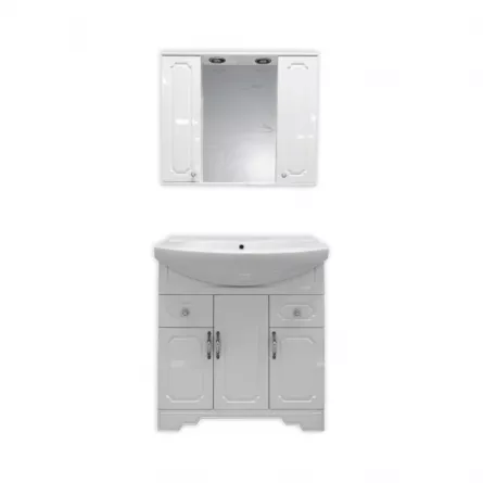 Set mobilier baie Rustik Antic 80 3 piese