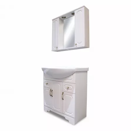 Set mobilier baie Rustik Antic 80 3 piese
