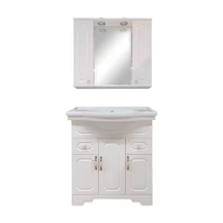 Set mobilier baie Rustik Antic 80 3 piese