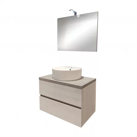 Set mobilier de baie City 80/RB/21 si lavoar