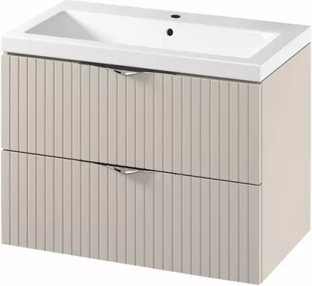 Set mobilier pentru baie, C146 Tirso 80 Casmere mat S801-543