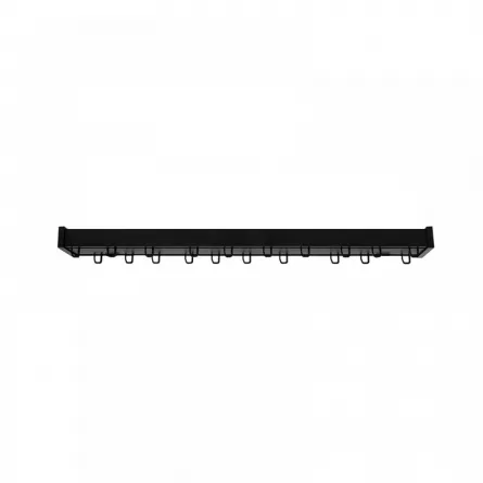 Set sina de aluminiu PL, culoare negru mat, lungime 250 cm