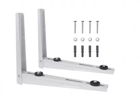 Set suport pentru aer conditionat rabatabil, 50 cm