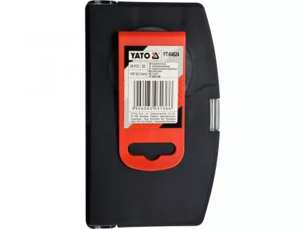 Set trusa cu chei tubulare si biti, prindere 1/4&rdquo;, Yato TY-14501