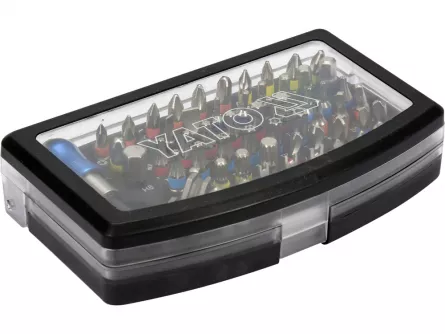 Set trusa cu chei tubulare si biti, prindere 1/4&rdquo;, Yato TY-14501