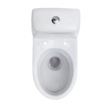 Set vas WC Cersanit EKO K07-240 cu rezervor 3-6 L si capac din polipropilena, alb