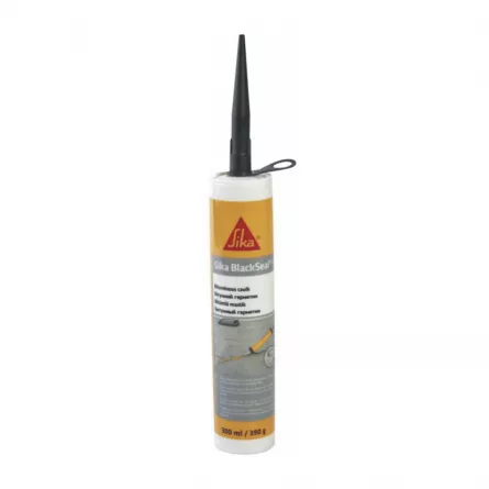 Sigilant bituminos, acoperisuri, Sika Black Seal 300 ml