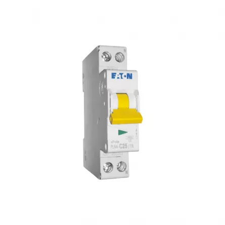 Siguranta automata Eaton 1P+N 25A PLN4-C25/1N