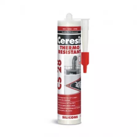Silicon rezistent la temperaturi inalte, CS28 Heat rosu 300 ml