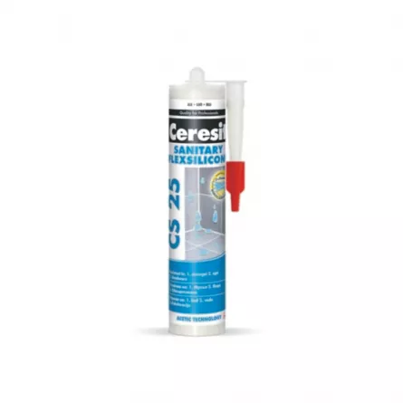 Silicon sanitar, Ceresit CS25 alb 280 ml