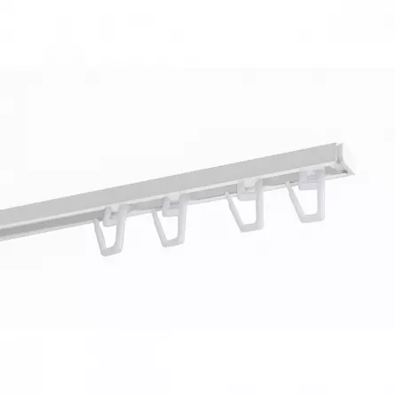 Sina de aluminiu cu prindere tavan, cu accesorii, culoare alba, lungime 150 cm