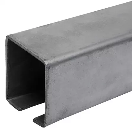 Sina din otel pentru porti culisante FF 60.070, 70x70 mm, lungime 6 m