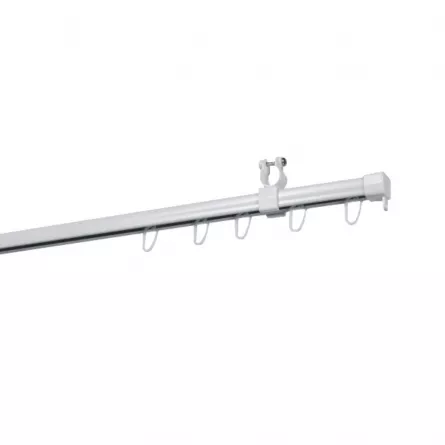 Sina perdea tavan tip U din metal culoare alba lungime 270 cm