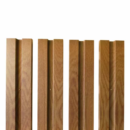 Sipca pentru gard model V1 marca Rufster, grosime 0,50 mm, finisaj Stejar auriu, lungime variabila