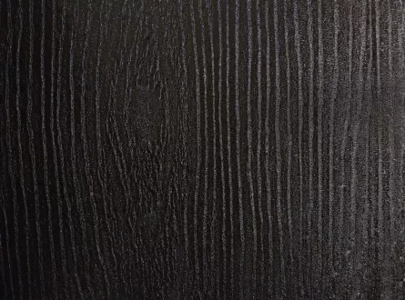 Sipca pentru gard Rufster grosime 0.50 mm, culoare lemn negru, finisaj Ardesia Nero, vopsita pe ambele fete, inaltime 1 m