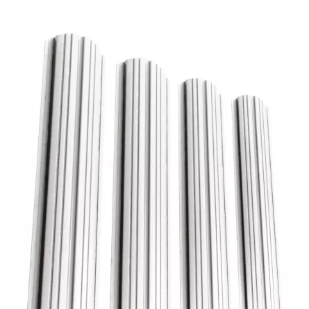 Sipca pentru gard Rufster grosime 0.60 mm finisaj alb lucios RAL 9002 pe ambele fete inaltime 1.2 m