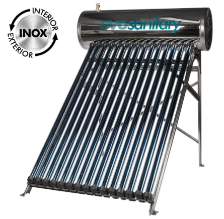Sistem solar presurizat EVO 200 l, 24 tuburi, Inox