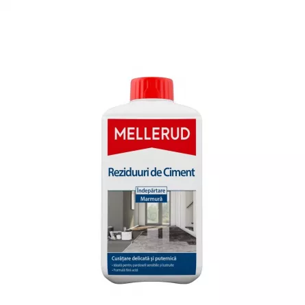 Solutie pentru indepartarea urmelor de ciment de pe suprafete din marmura si piatra 760041, 1 L