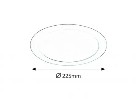 Spot LED Lois, Rabalux 5575, diametru 225 mm, putere 18 W