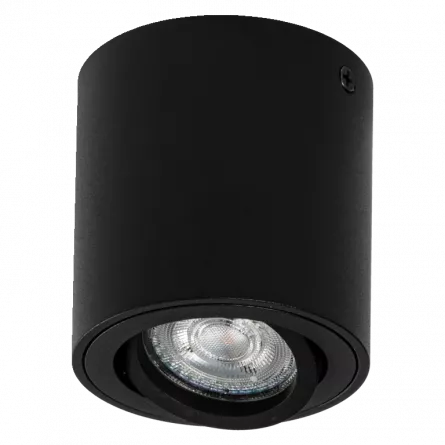 Spot LED Surface Round GU10 culoare negru