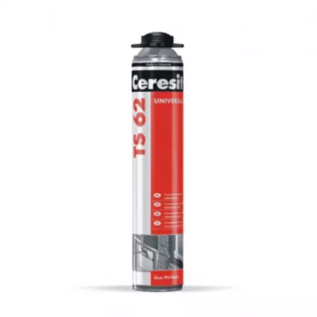 Spuma de montaj pistol, Ceresit TS62 750 ml