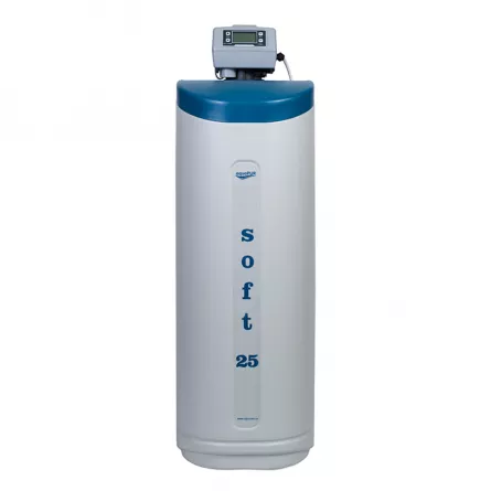 Statie de dedurizare aquaPUR SOFT 25 CAB Q=2,0mc/h, sare 62 kg, cu by-pass