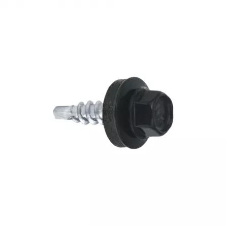 Surub autoforant 4.8x19 9005 negru 250 buc