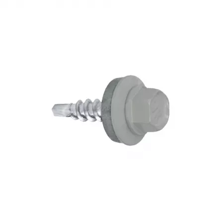 Surub autoforant 4.8x19 9006 gri aluminiu 250 buc