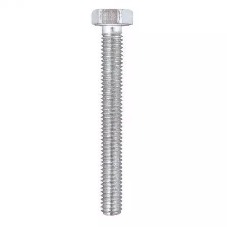 Surub cu cap hexagonal, din otel, zincat, dimensiune M10X100 mm