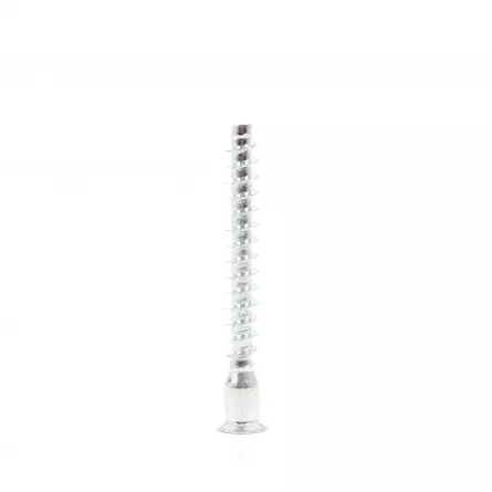 Surub de cuplare zincat, pentru mobila, dimensiune 7 x 70 mm