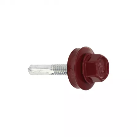 Surub pentru profil metalic 5.5x19 3005 visiniu 250 buc