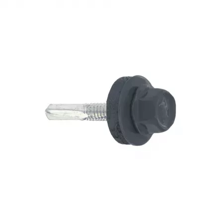 Surub pentru profil metalic 5.5x19 7024 gri 350 buc