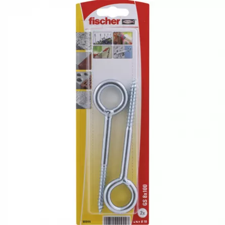 Surub universal cu ochi pentru schela 8 x 100 mm
