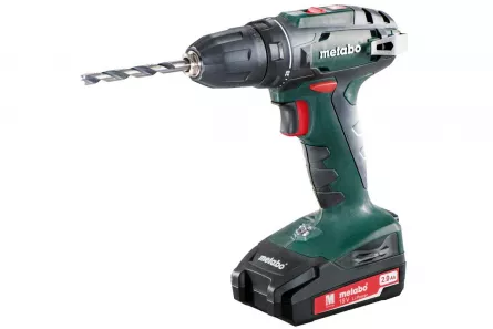 Surubelnita cu acumulator, Metabo PowerMax BS 18V, tensiune 18 V, amperaj 1,5 Ah