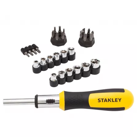 Surubelnita cu clichet, cu 3 pozitii • Stanley 0-54-925