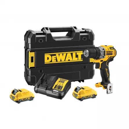 Surubelnita DeWalt, tensiune 12 V, model DCD701D2-QW