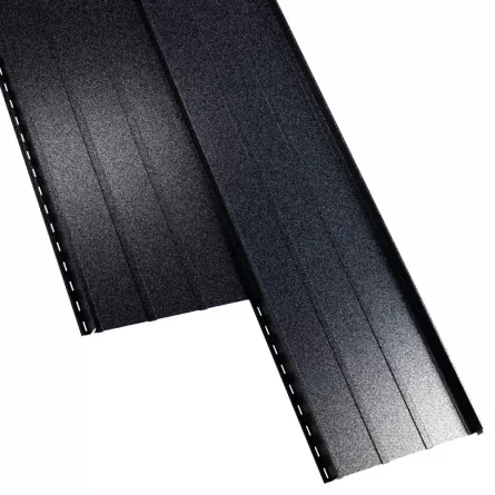 Tabla click RUFSTER AERIS EXTRA 0,55 mm grosime 9005MPR NEGRU SUPER-POLIESTER