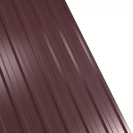 Tabla cutata Rufster R12A Eco 0,45 mm grosime 8017 maro 1 m