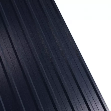 Tabla cutata Rufster R12A Eco 0,45 mm grosime 9005 MS negru mat structurat 4 m